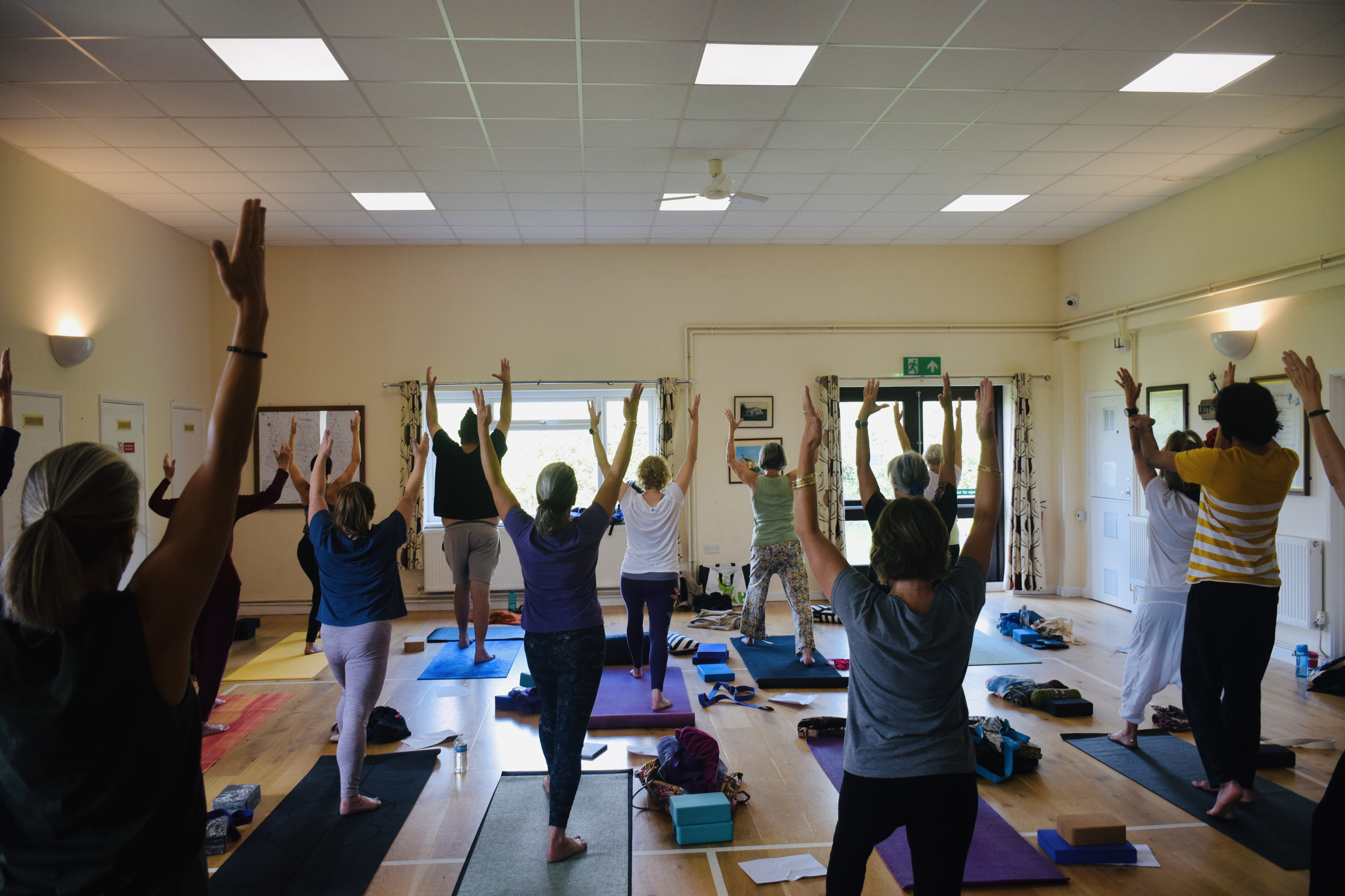 Yoga standing pose